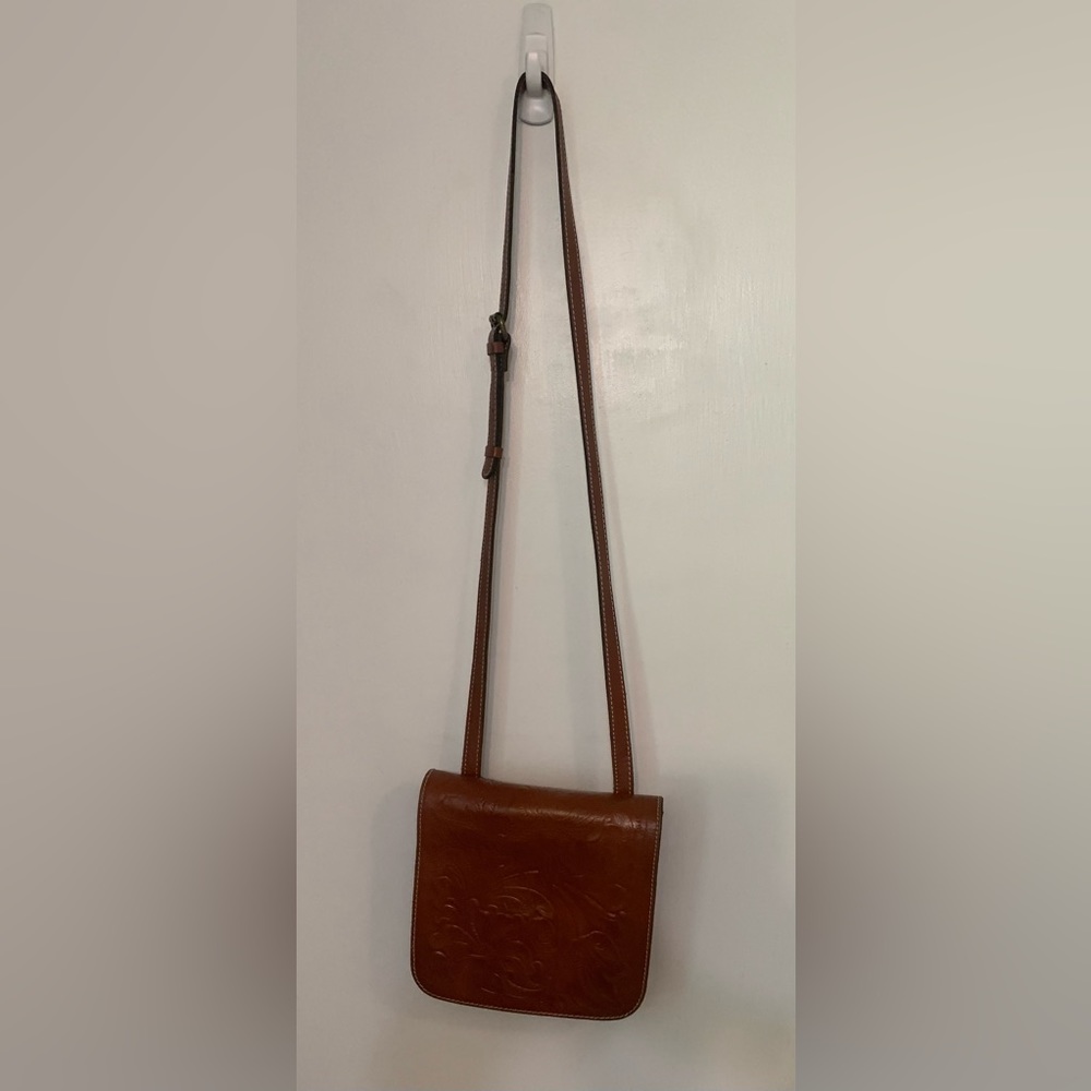 Patricia Nash Crossbody Purse Bag Brown